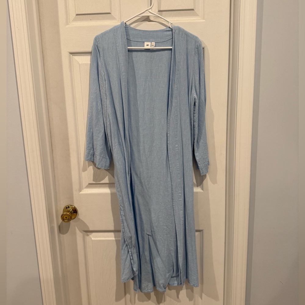 BP linen duster/cover up